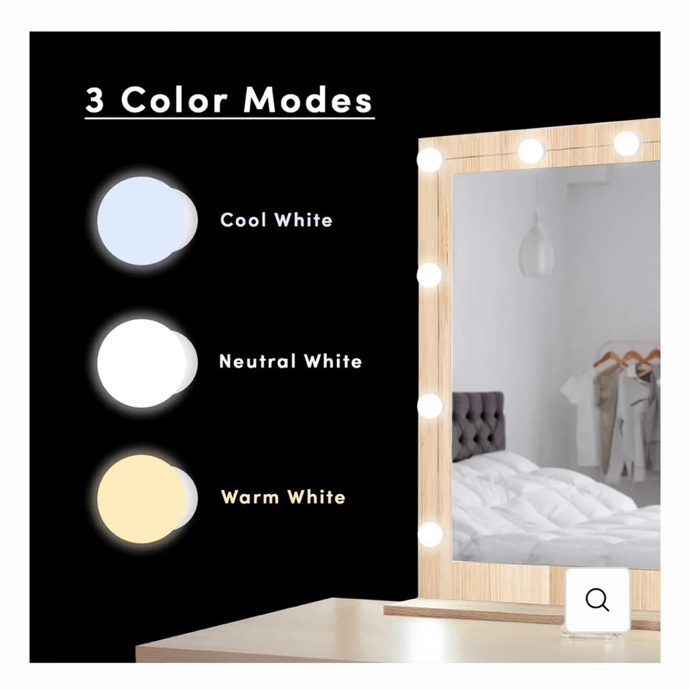 LuMee Studio Vanity LED Lights from Casemate